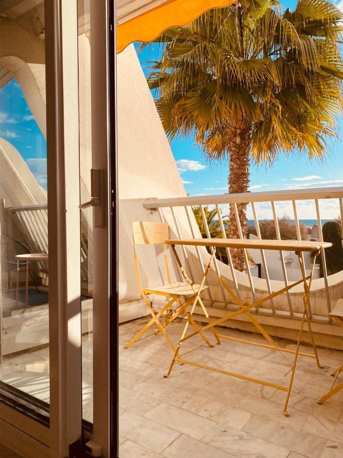 Le Cali, P2 Cabine Dans Une Residence Avec Piscine, Vue Mer Et Parking Prive La Grande Motte Exteriör bild